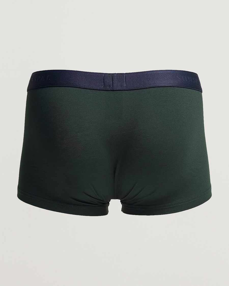 Herre | Undertøy | Sunspel | Cotton Stretch Trunk Seaweed