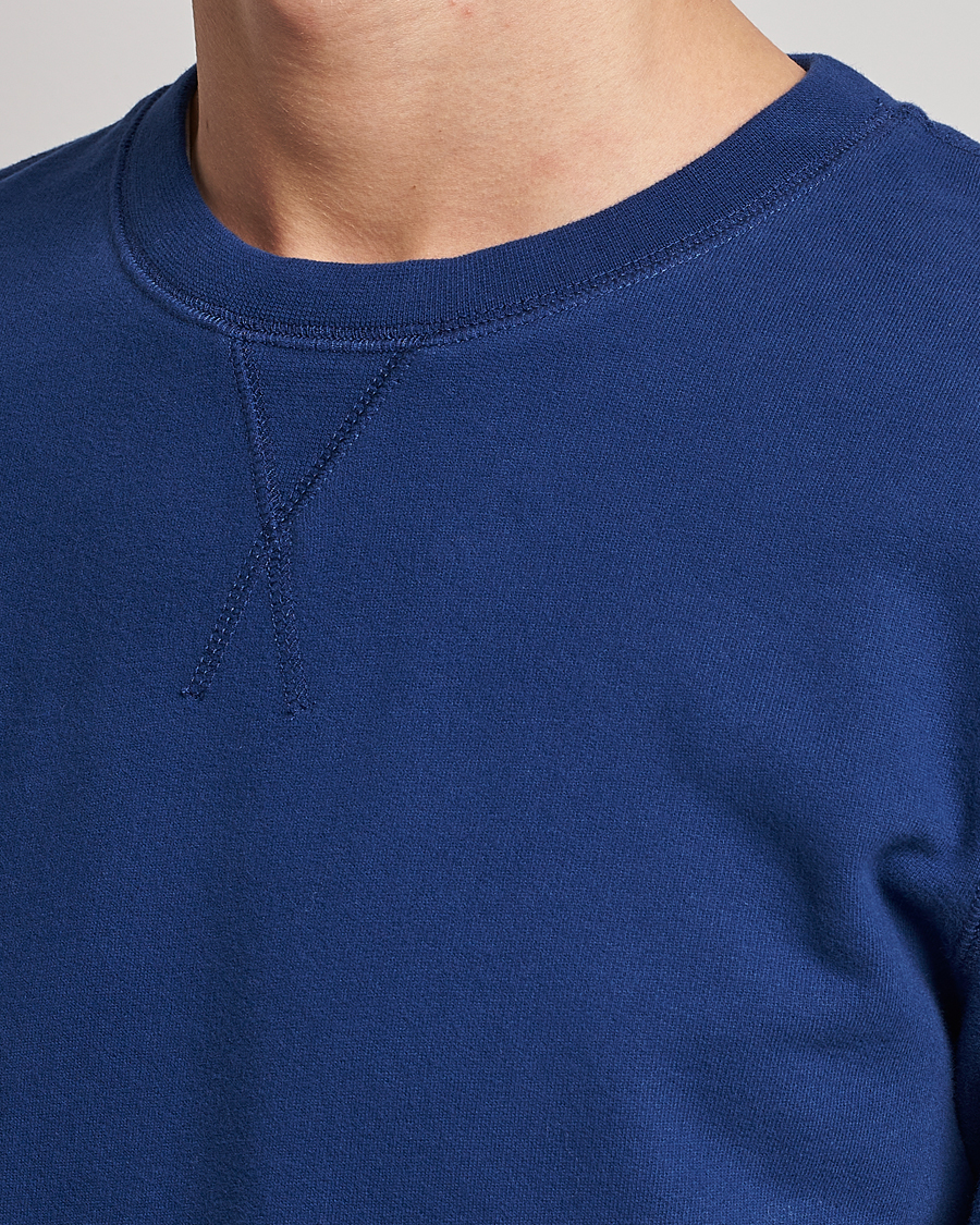 Herre | Gensere | Sunspel | Loopback Sweatshirt Space Blue