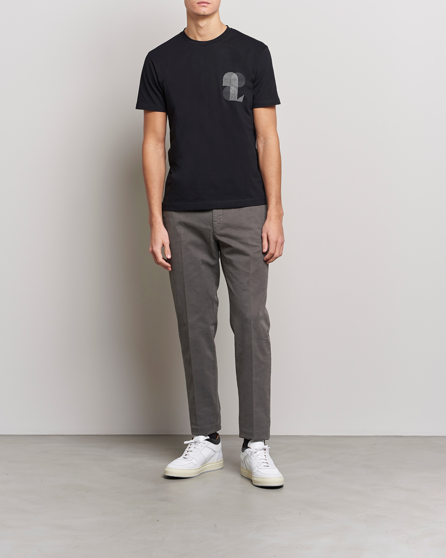Herre | T-Shirts | Sunspel | Craig Ward Colab Riviera T-Shirt Black