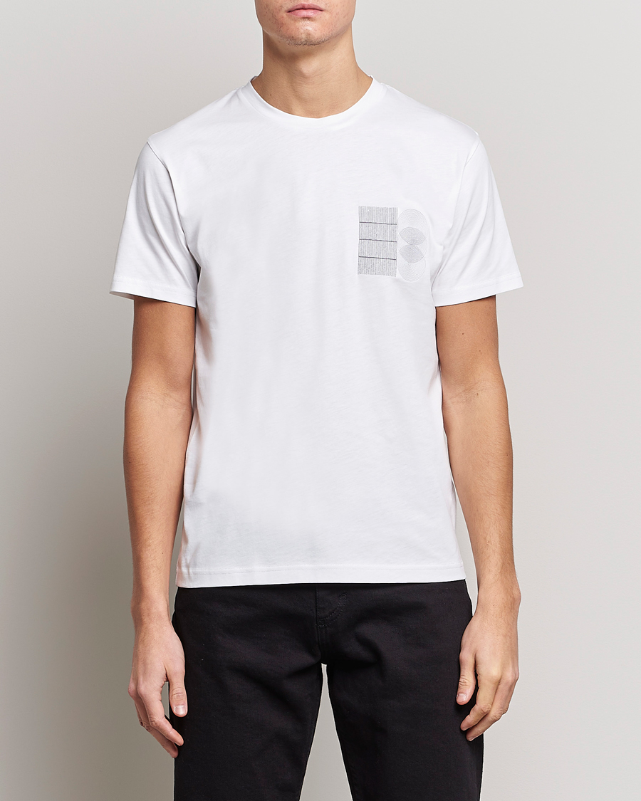 Herre | T-Shirts | Sunspel | Craig Ward Colab Riviera T-Shirt White