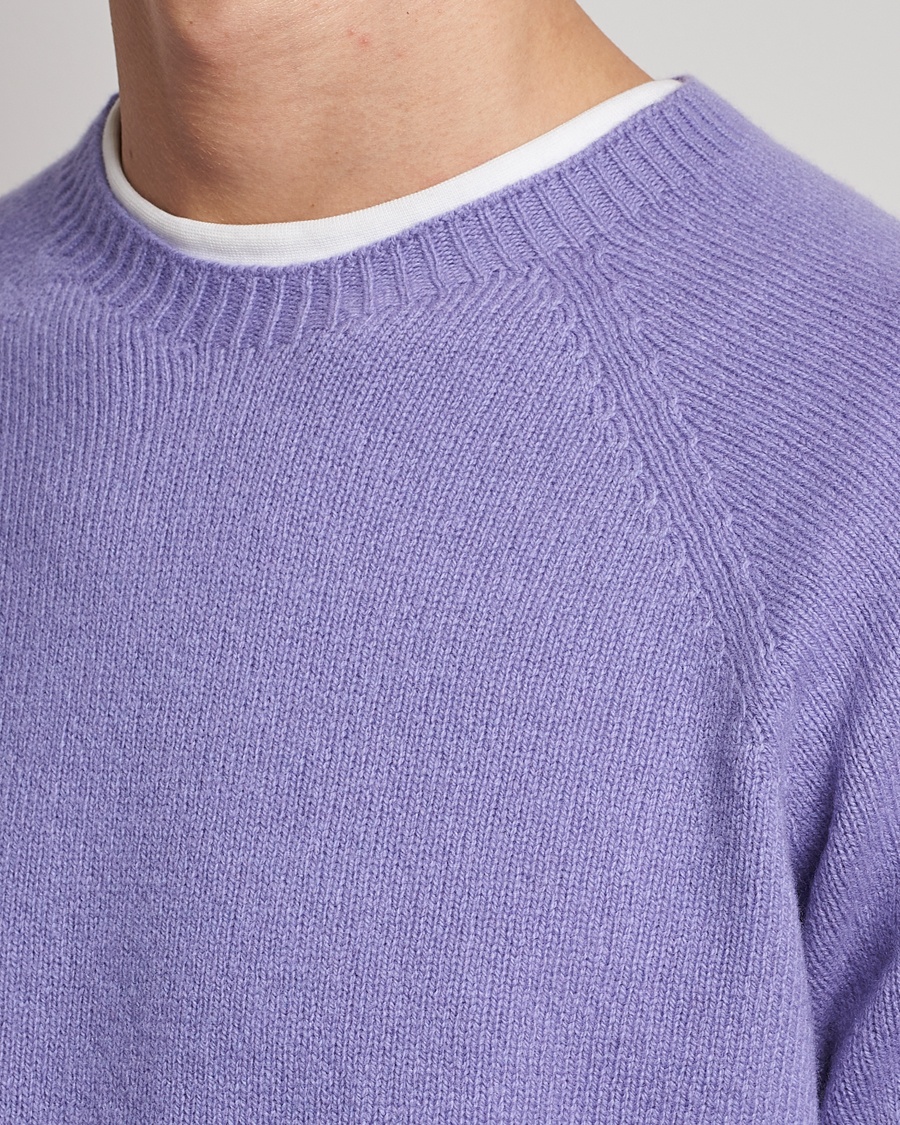 Herre | Gensere | Sunspel | Lambswool Crewneck Heather