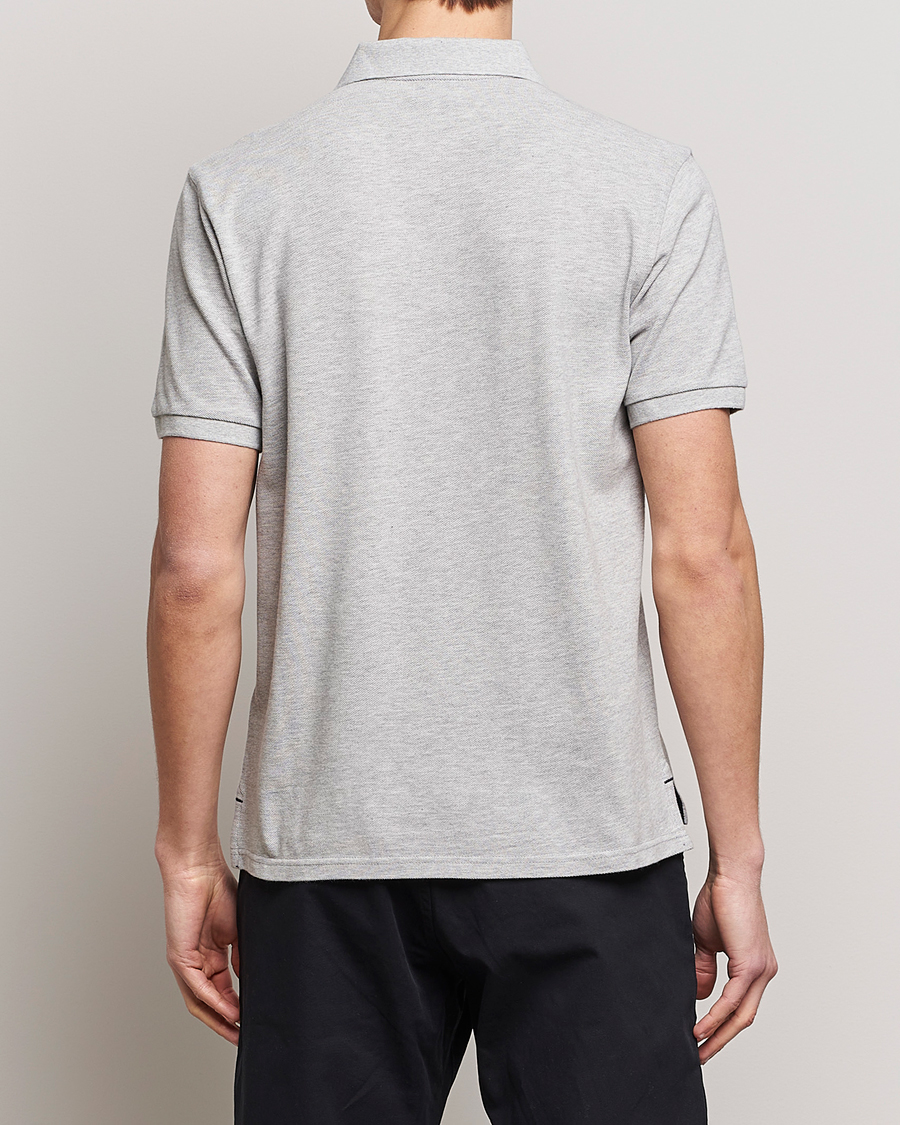 Herre | Pikéer | Woolrich | Classic American Polo Light Grey Melange