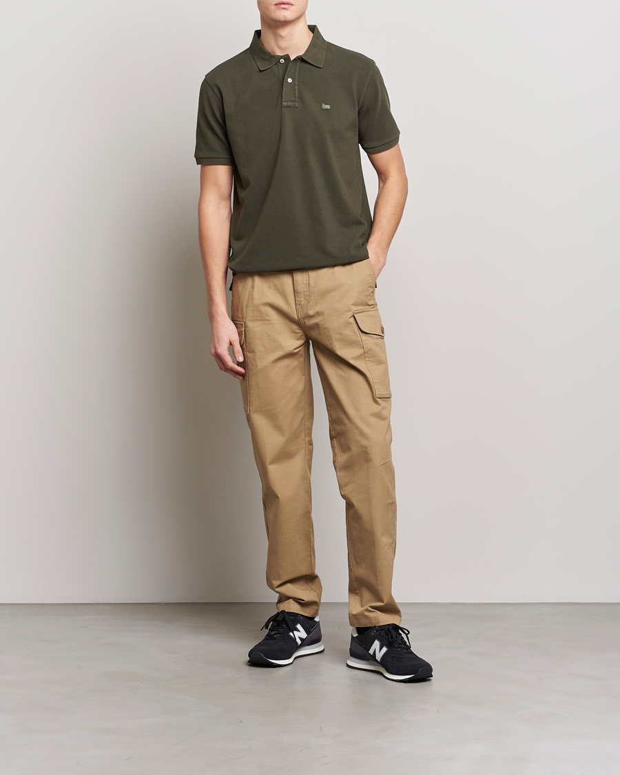 Herre | Pikéer | Woolrich | Classic American Polo Dark Green