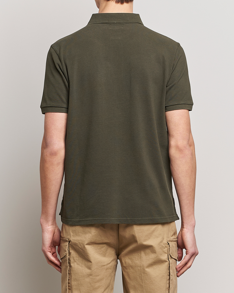 Herre | Pikéer | Woolrich | Classic American Polo Dark Green