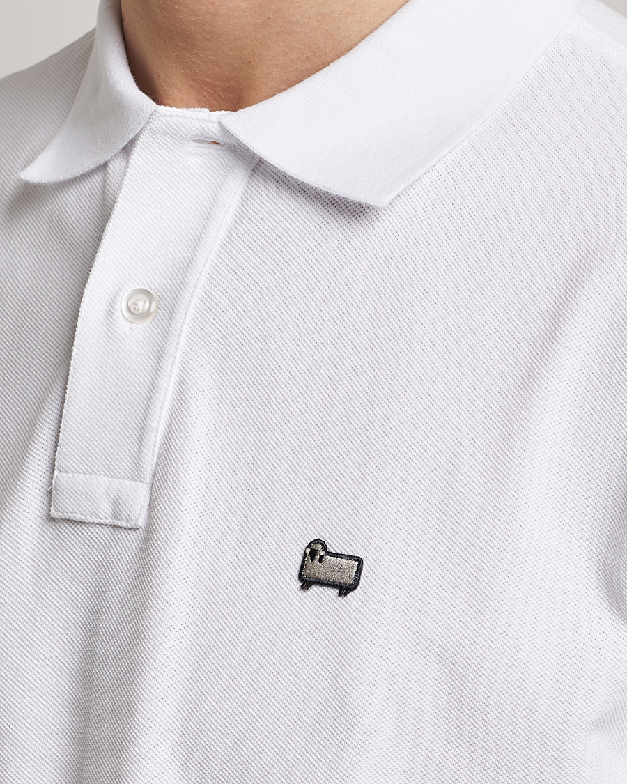 Herre | Pikéer | Woolrich | Classic American Polo Bright White