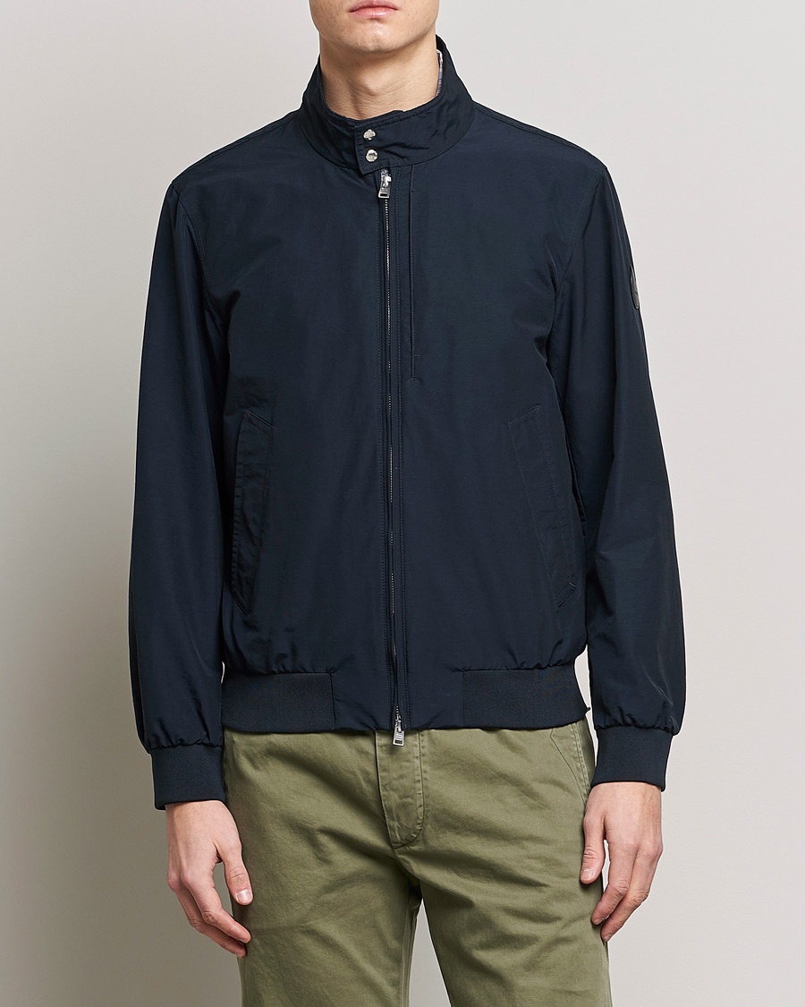Herre |  | Woolrich | Cruiser Eco Cotton Bomber Jacket Melton Blue
