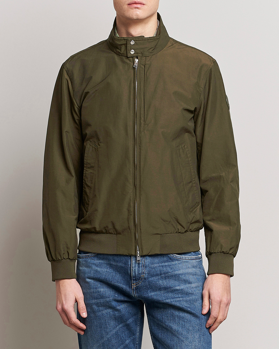 Herre |  | Woolrich | Cruiser Eco Cotton Bomber Jacket Dark Green