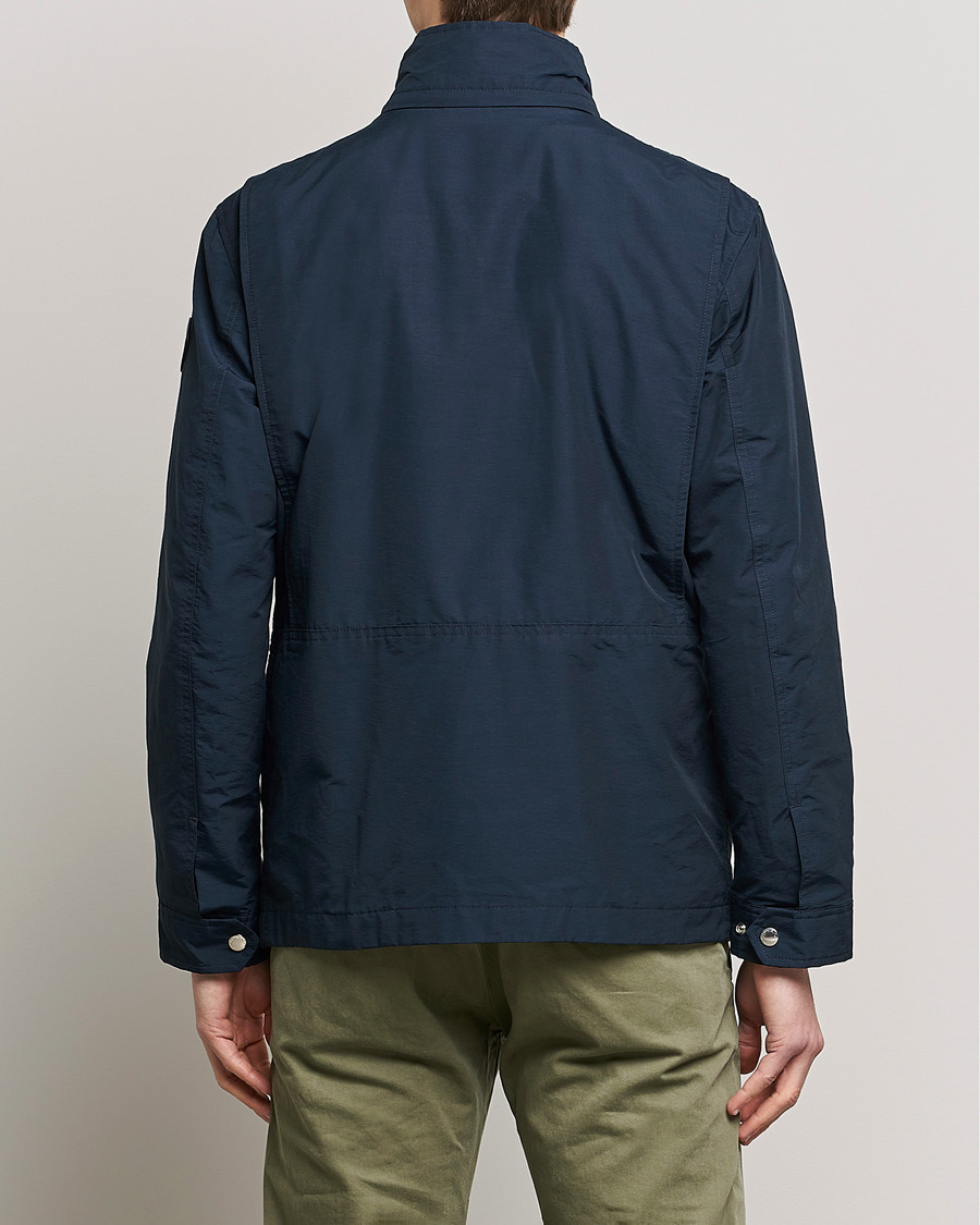 Herre | Jakker | Woolrich | Cruiser Eco Field Jacket Melton Blue