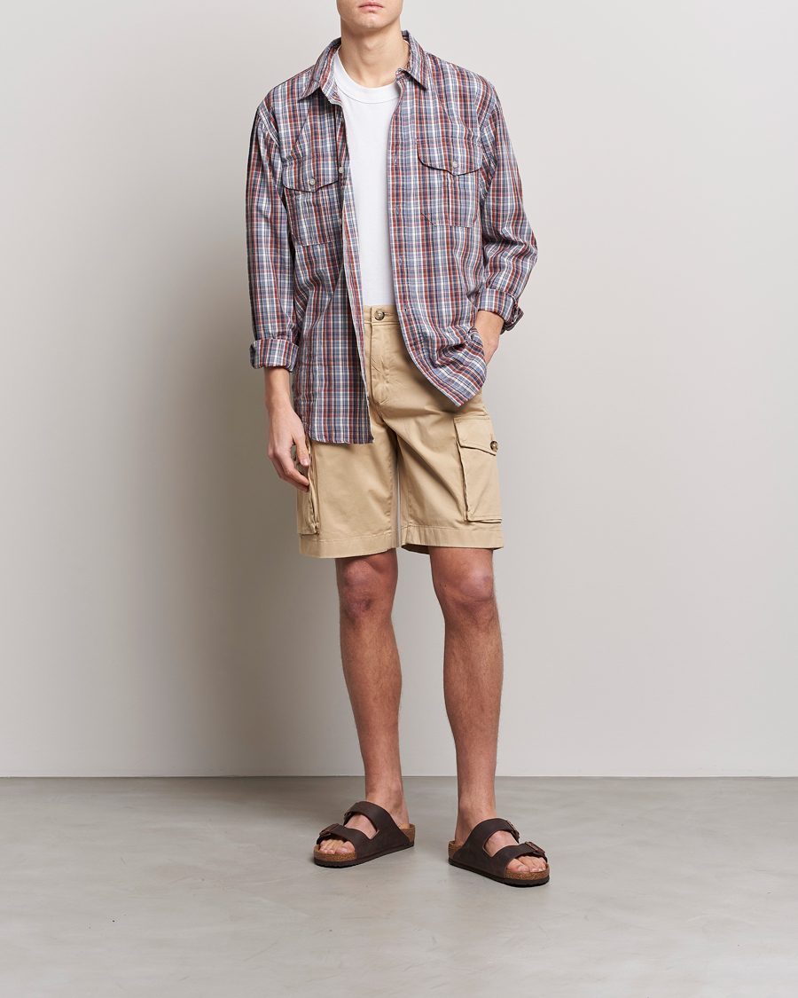 Herre | Shorts | Woolrich | Classic Cargo Shorts Beach Sand