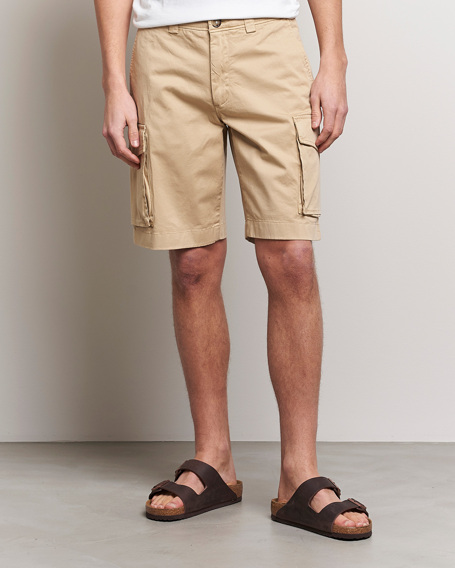 Herre |  | Woolrich | Classic Cargo Shorts Beach Sand
