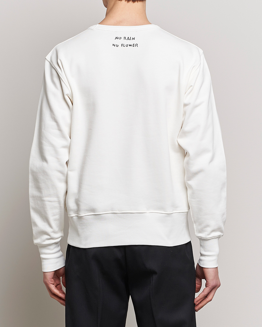 Herre | Gensere | Lardini | Cotton Embroidery Logo Sweatshirt White