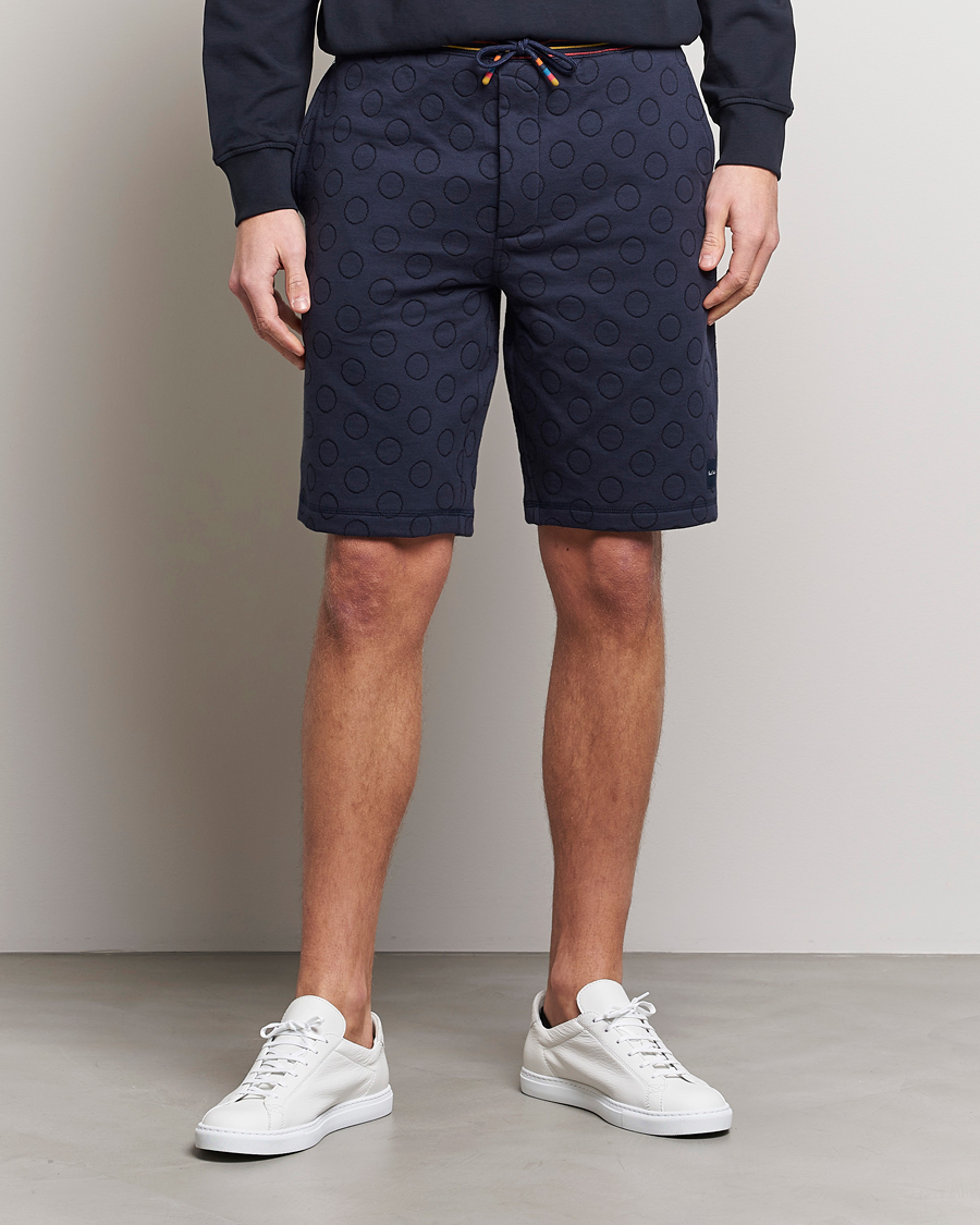Herre | Joggebukseshorts | Paul Smith | Jacquard Shorts Blues