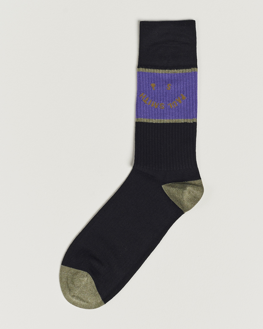 Herre | Undertøy | Paul Smith | PS Face Sock Black