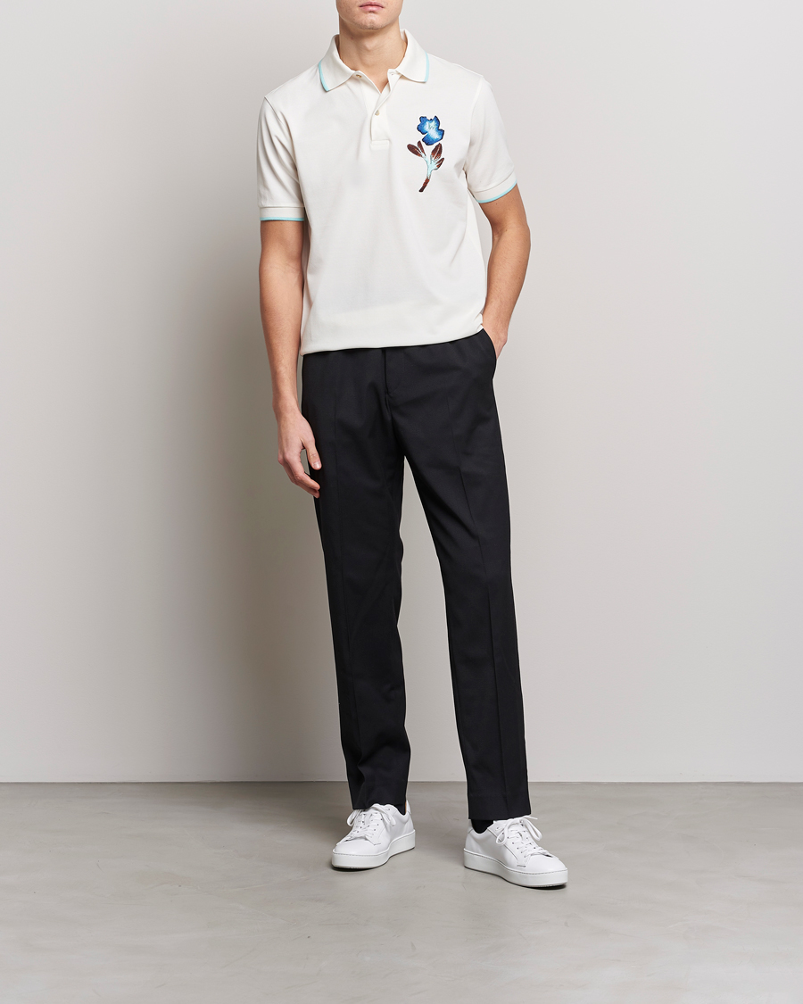 Herre | Pikéer | Paul Smith | Floral Polo White