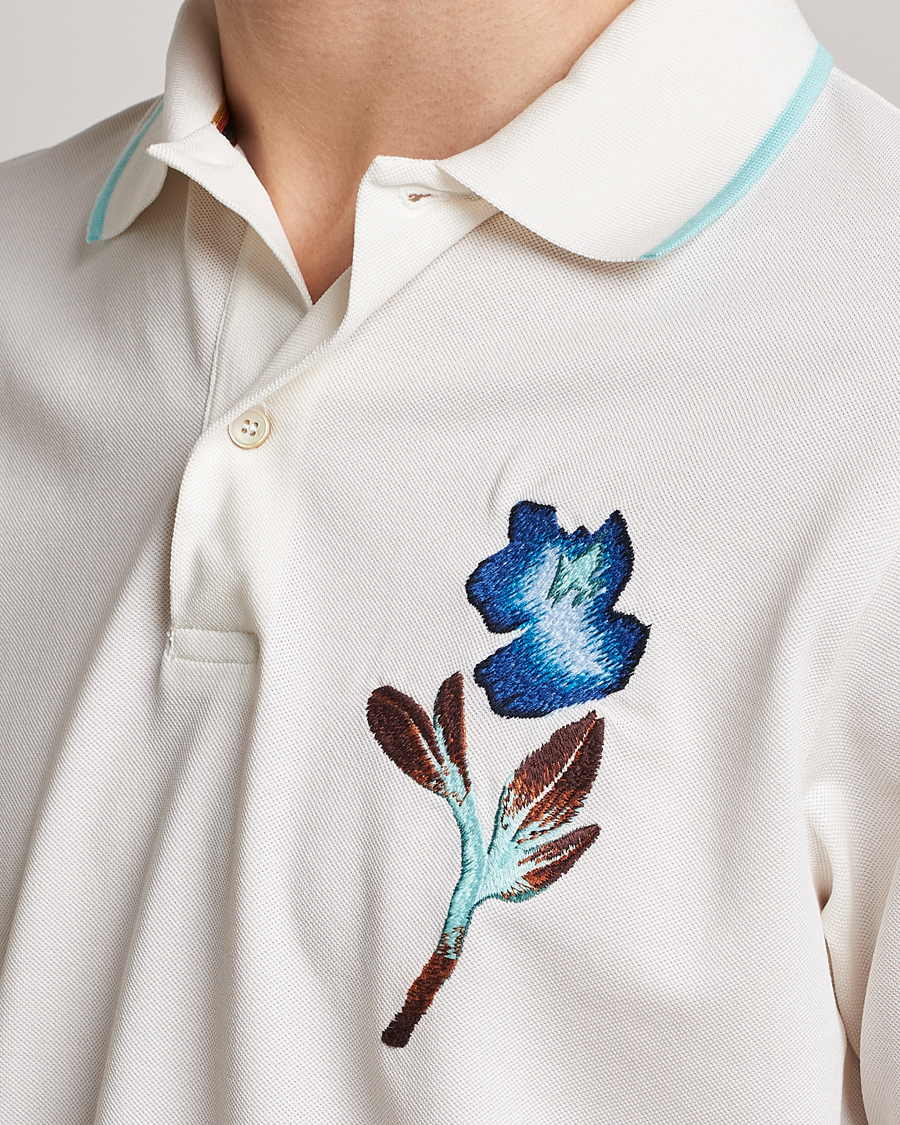 Herre | Pikéer | Paul Smith | Floral Polo White