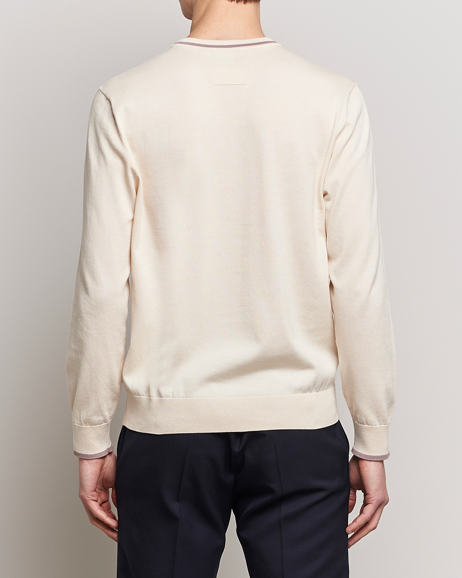 Herre | Gensere | Paul Smith | Organic Cotton Knitted Sweater Off White