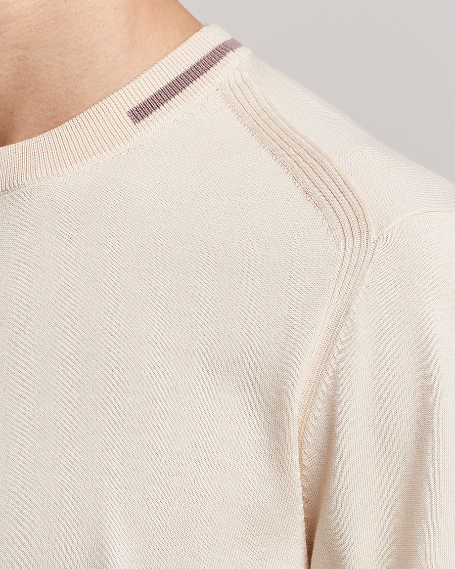 Herre | Gensere | Paul Smith | Organic Cotton Knitted Sweater Off White