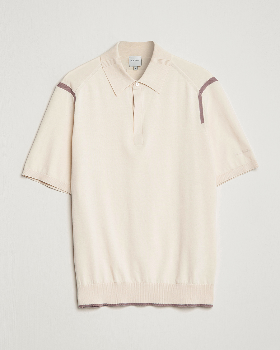 Herre | Pikéer | Paul Smith | Organic Cotton Polo Off White