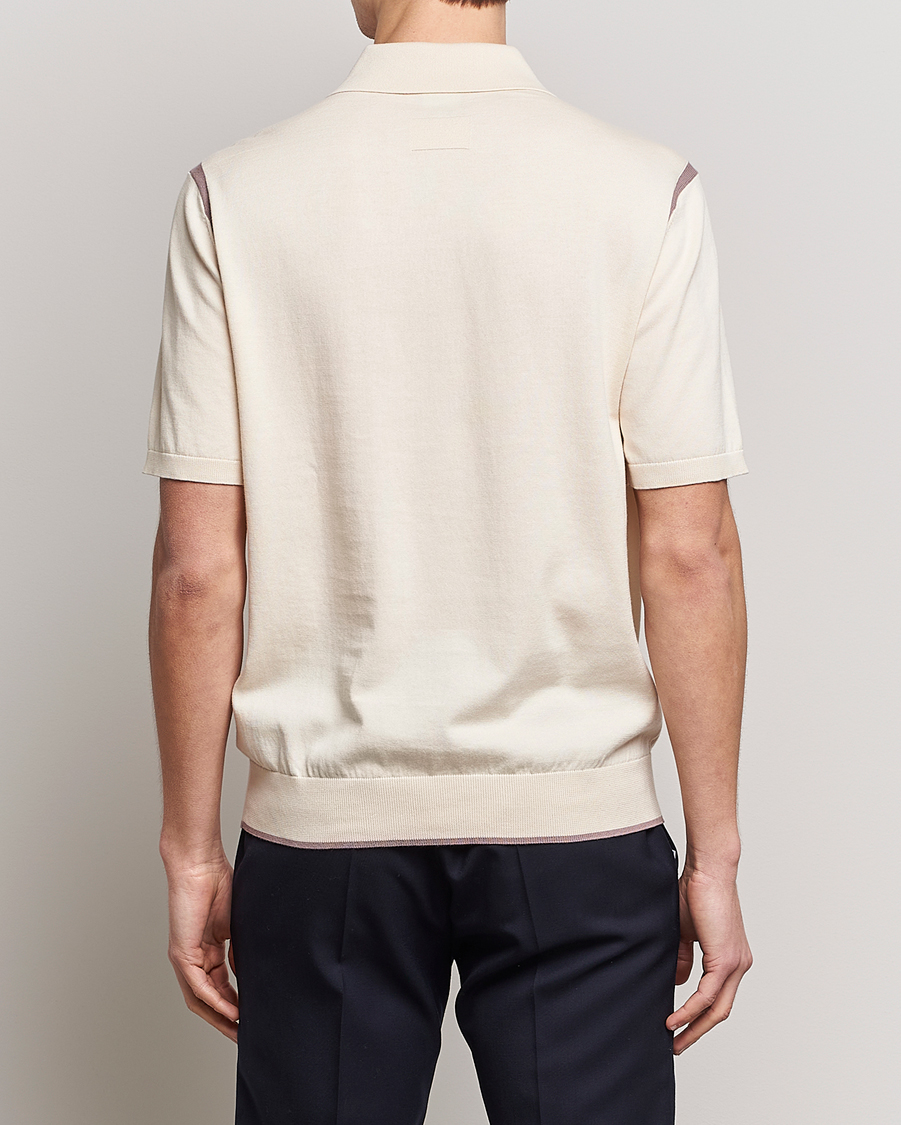 Herre | Pikéer | Paul Smith | Organic Cotton Polo Off White