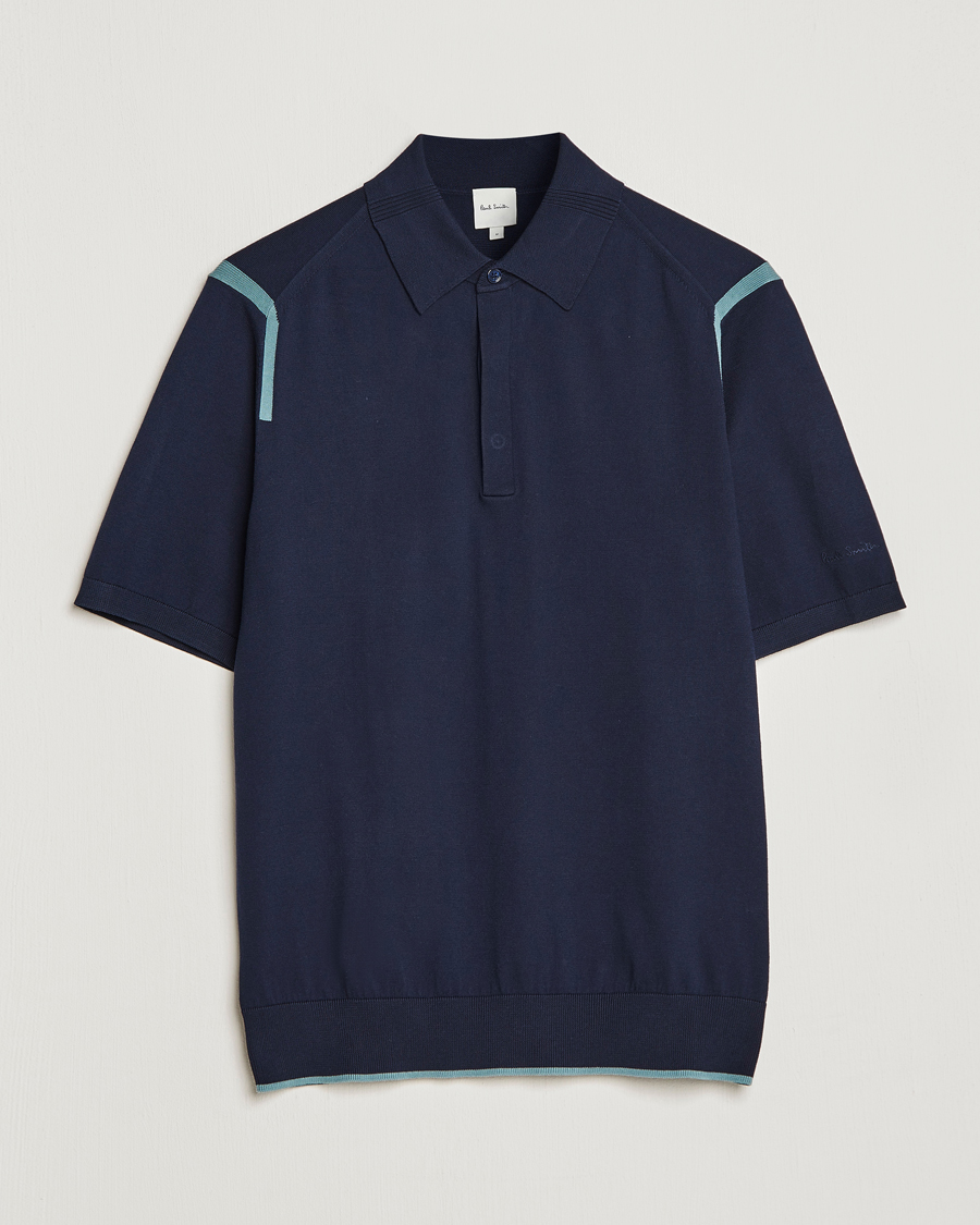 Herre | Pikéer | Paul Smith | Organic Cotton Polo Dark Navy