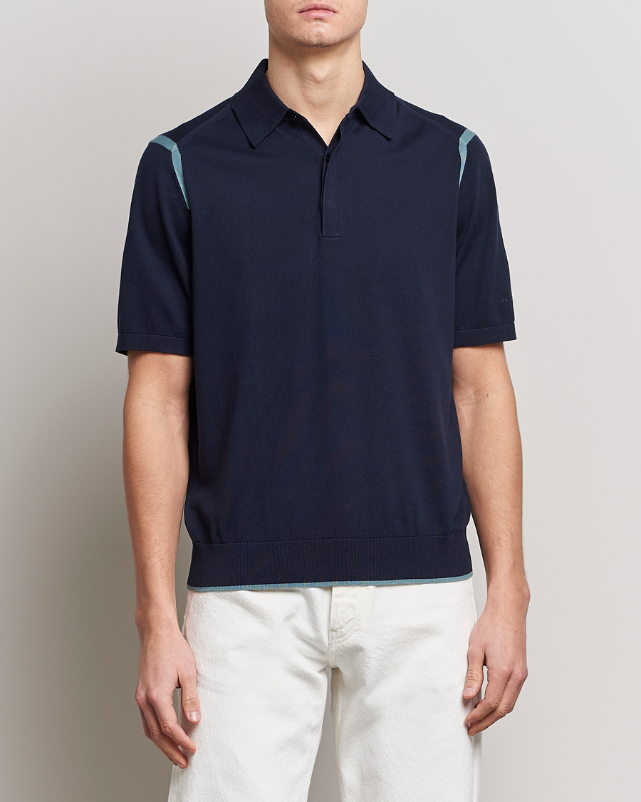 Herre |  | Paul Smith | Organic Cotton Polo Dark Navy