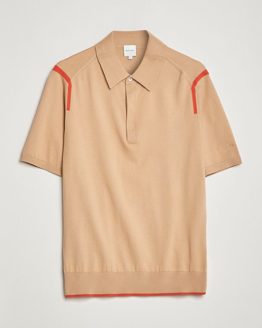 Herre | Pikéer | Paul Smith | Organic Cotton Polo Light Beige