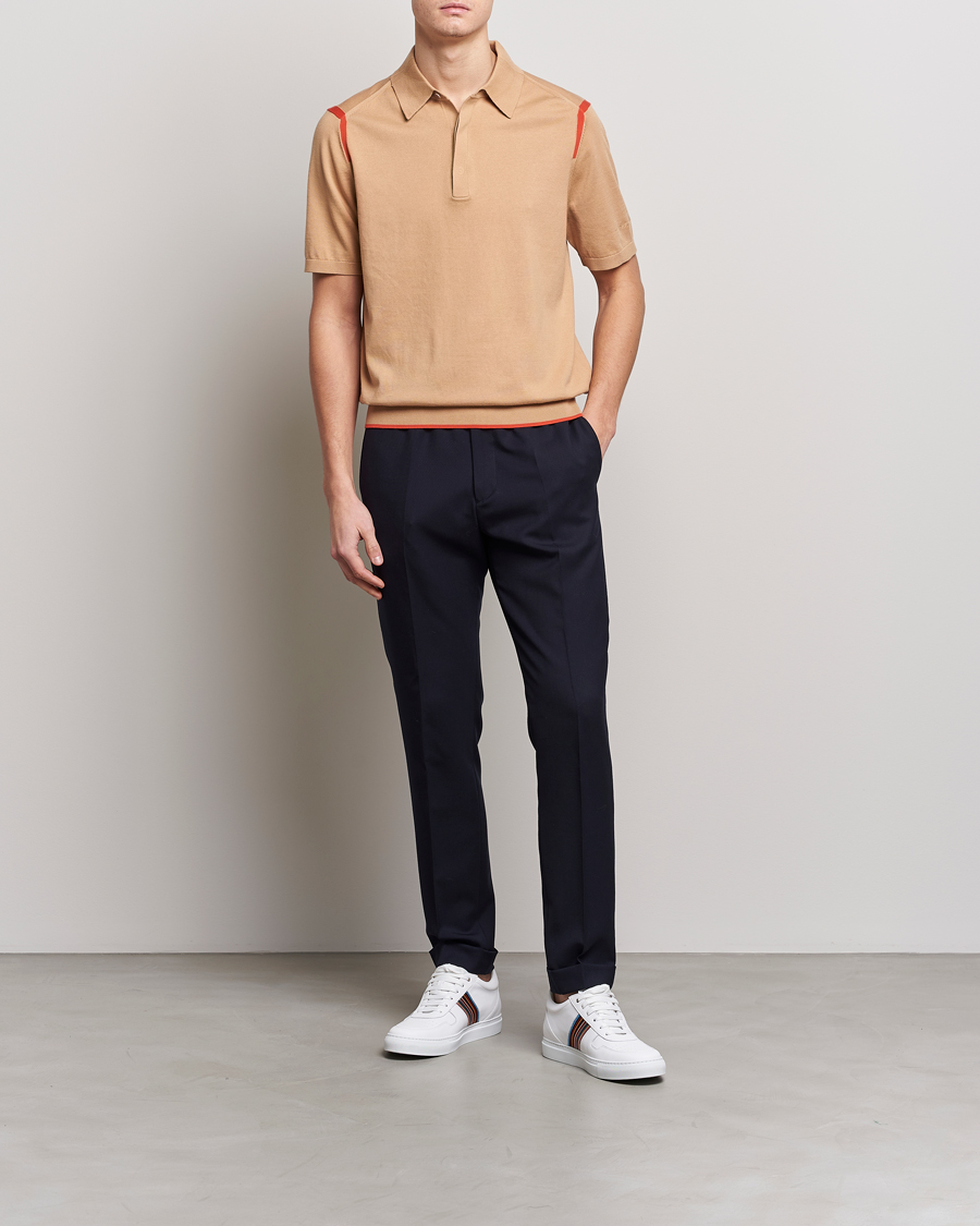 Herre | Pikéer | Paul Smith | Organic Cotton Polo Light Beige