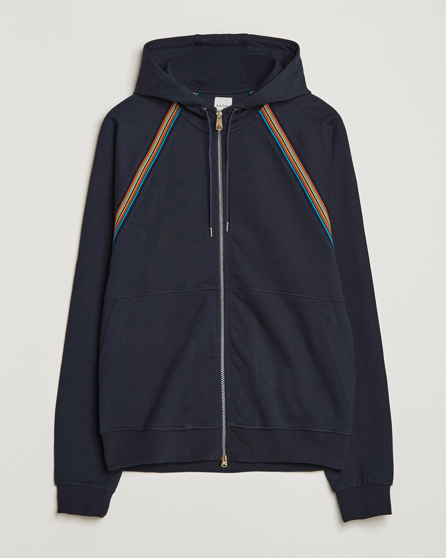 Herre | Gensere | Paul Smith | Hooded Cotton Sweatshirt Dark Navy