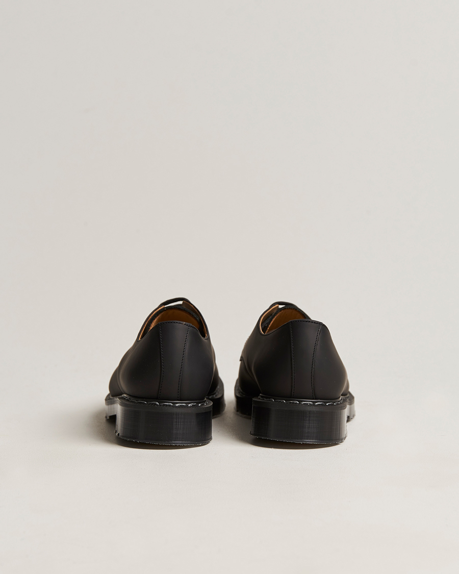 Herre | Solovair 3 Eye Gibson Shoe Black Greasy | Solovair | 3 Eye Gibson Shoe Black Greasy