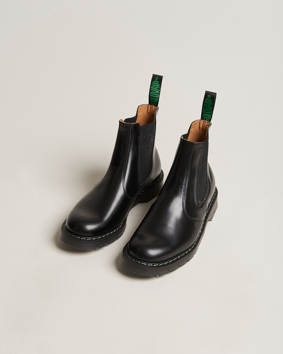 Herre | Chelsea boots | Solovair | Dealer Boot Black Shine
