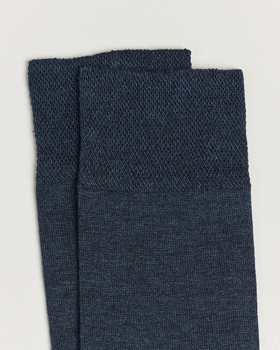 Herr |  | Falke | Sensitive New York Lyocell Socks Navy Melange