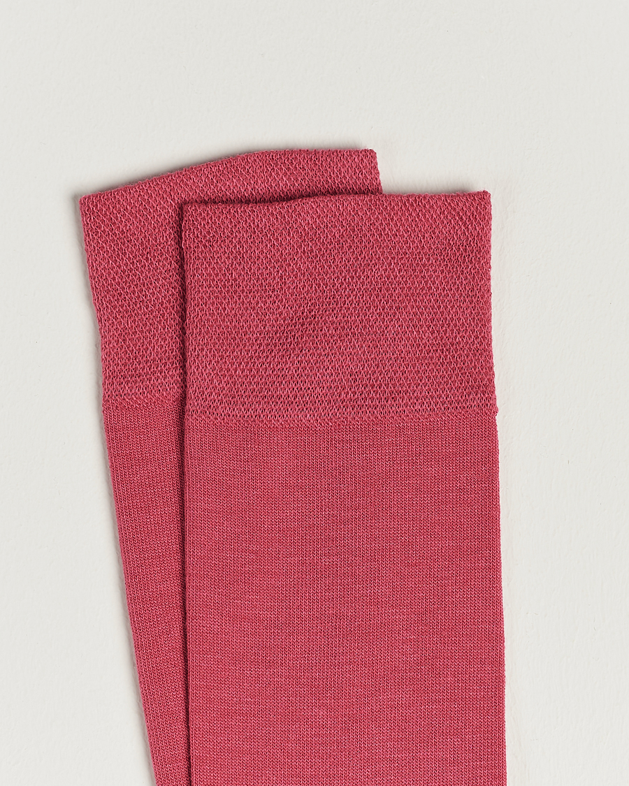 Herre | Undertøy | Falke | Sensitive New York Lyocell Socks Hot Coral