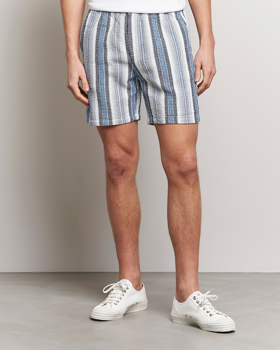 Herre |  | Samsøe & Samsøe | Jabari Shorts Blue Stripe