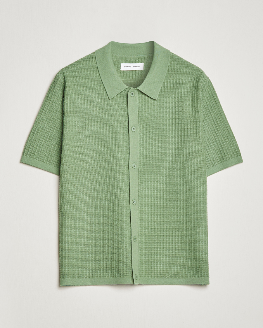 Herre | Pikéer | Samsøe Samsøe | Samsøe & Samsøe Derek Polo Shirt Basil