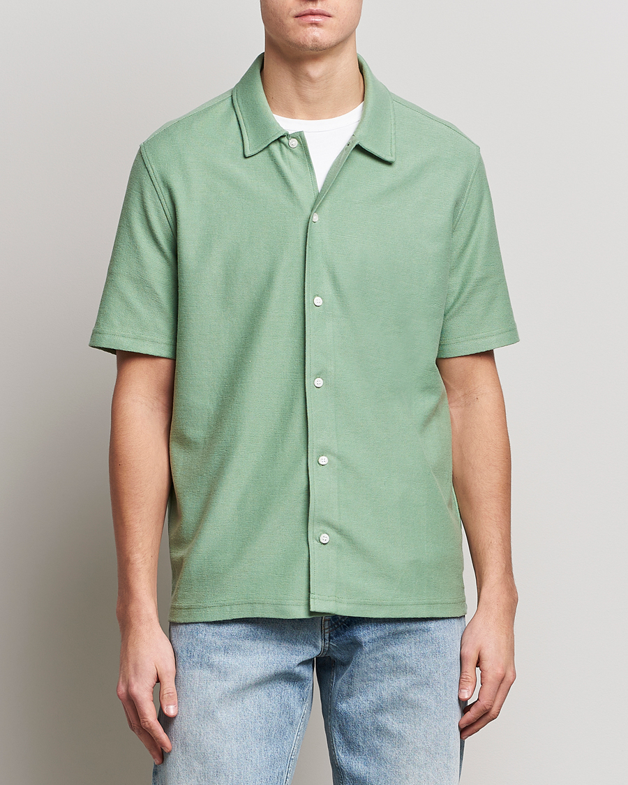 Herre |  | Samsøe & Samsøe | Kvistbro Organic Cotton Shirt Basil