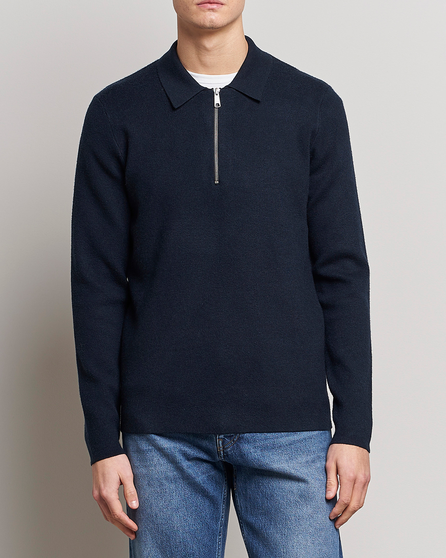 Herre |  | Samsøe & Samsøe | Guna Half Zip Sweater Salute