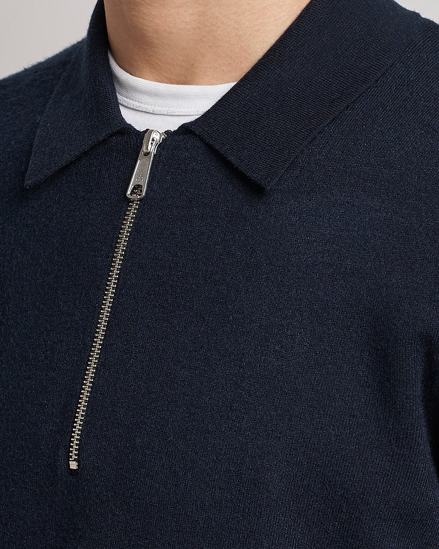 Herre | Gensere | Samsøe Samsøe | Samsøe & Samsøe Guna Half Zip Sweater Salute