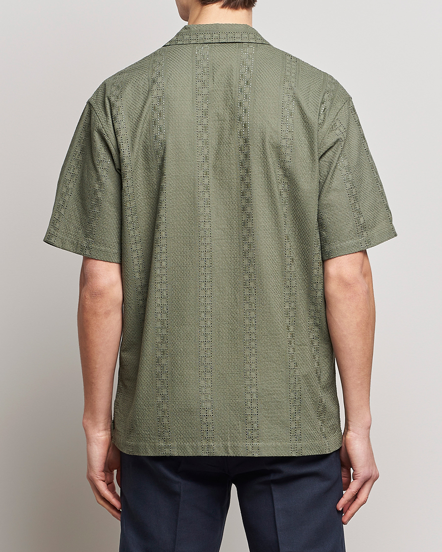 Herre | Skjorter | Samsøe Samsøe | Samsøe & Samsøe Emerson Cotton Short Sleeve Shirt Beetle
