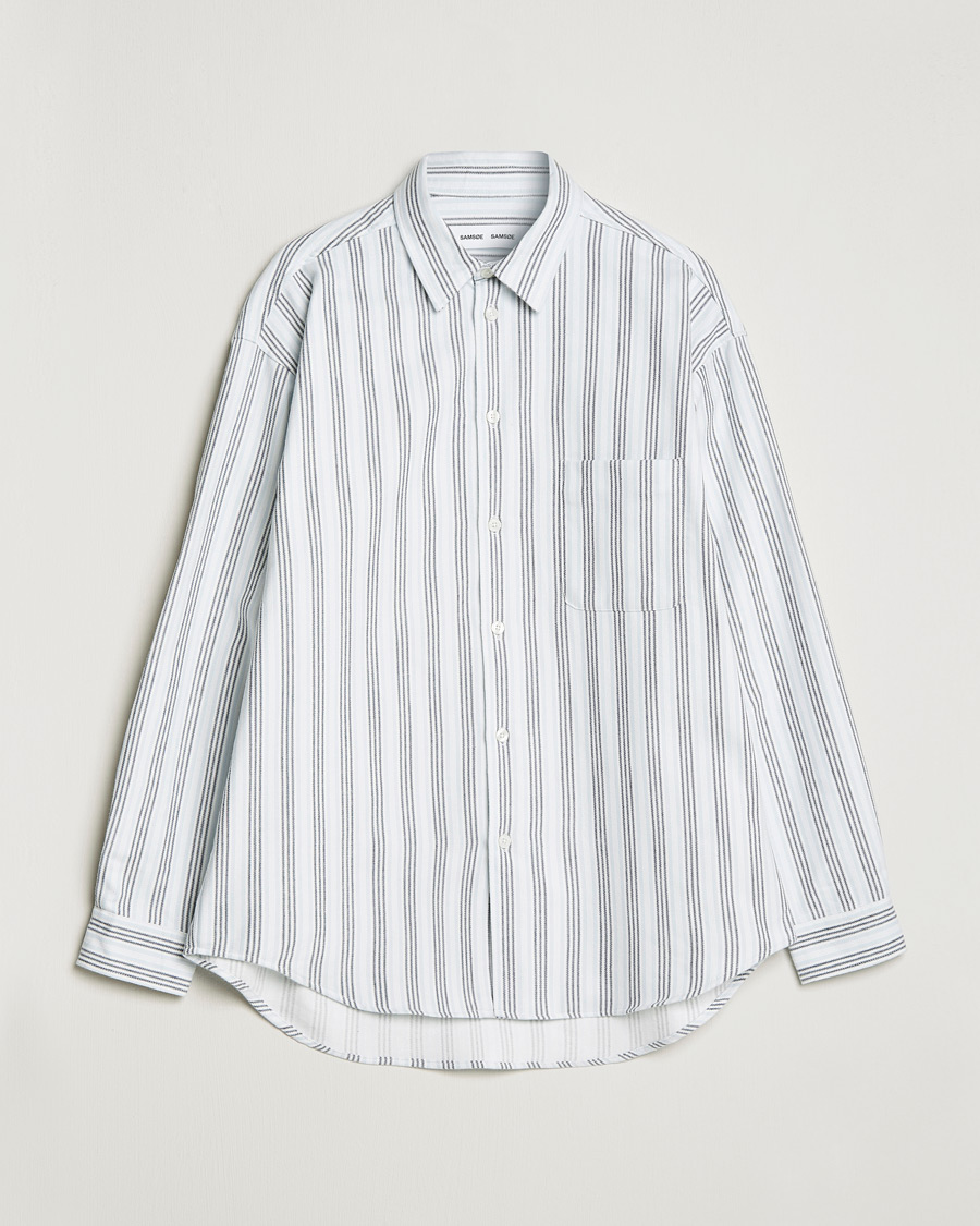 Herre | Skjorter | Samsøe Samsøe | Samsøe & Samsøe Luan Cotton Shirt Salute Stripe