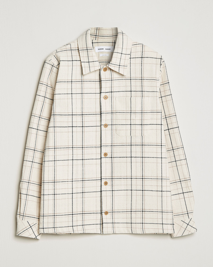 Herre | Skjorter | Samsøe Samsøe | Samsøe & Samsøe Taka Overshirt Oatmeal
