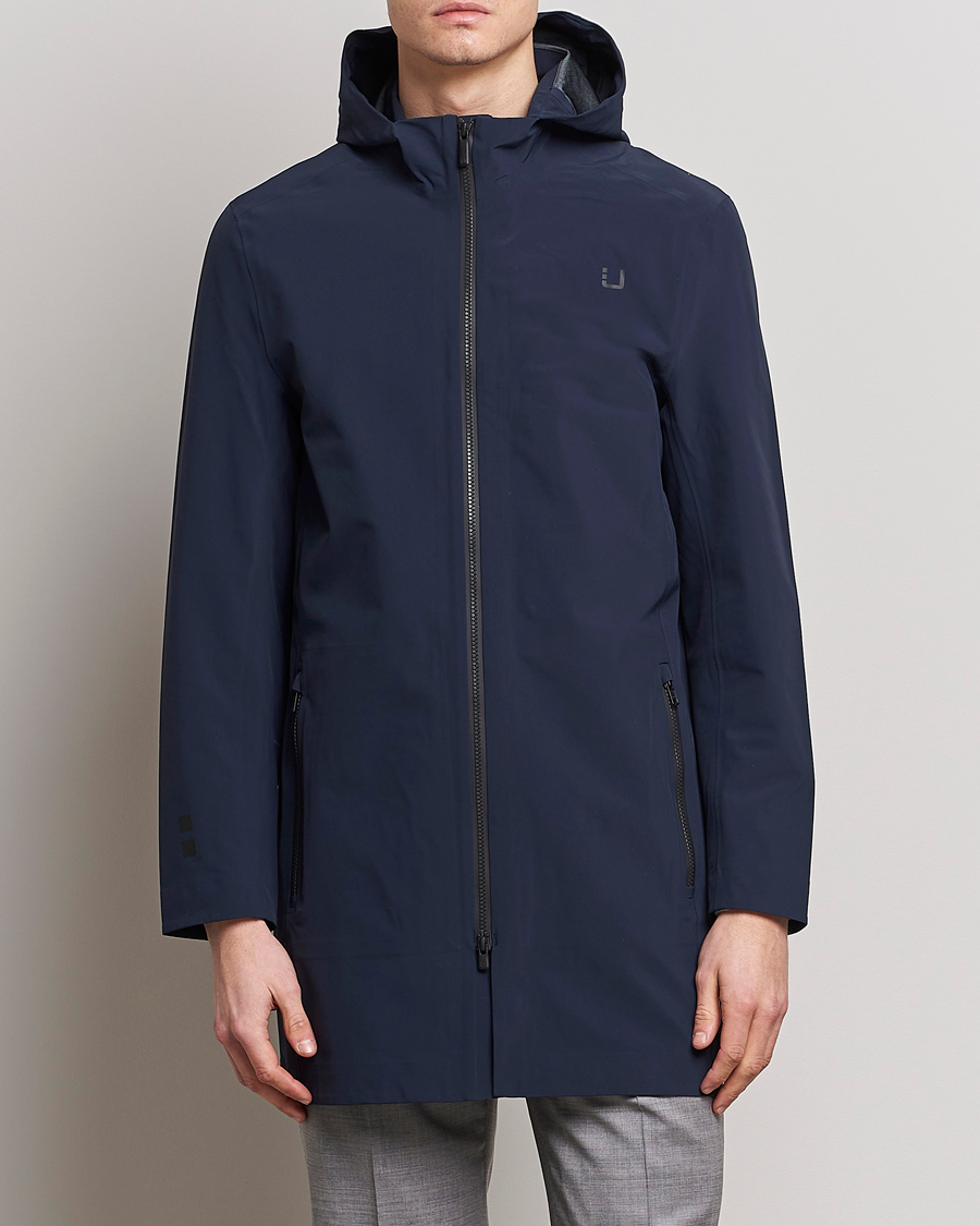 Herre | Høstjakker | UBR | EX-3 Delta Coat Navy