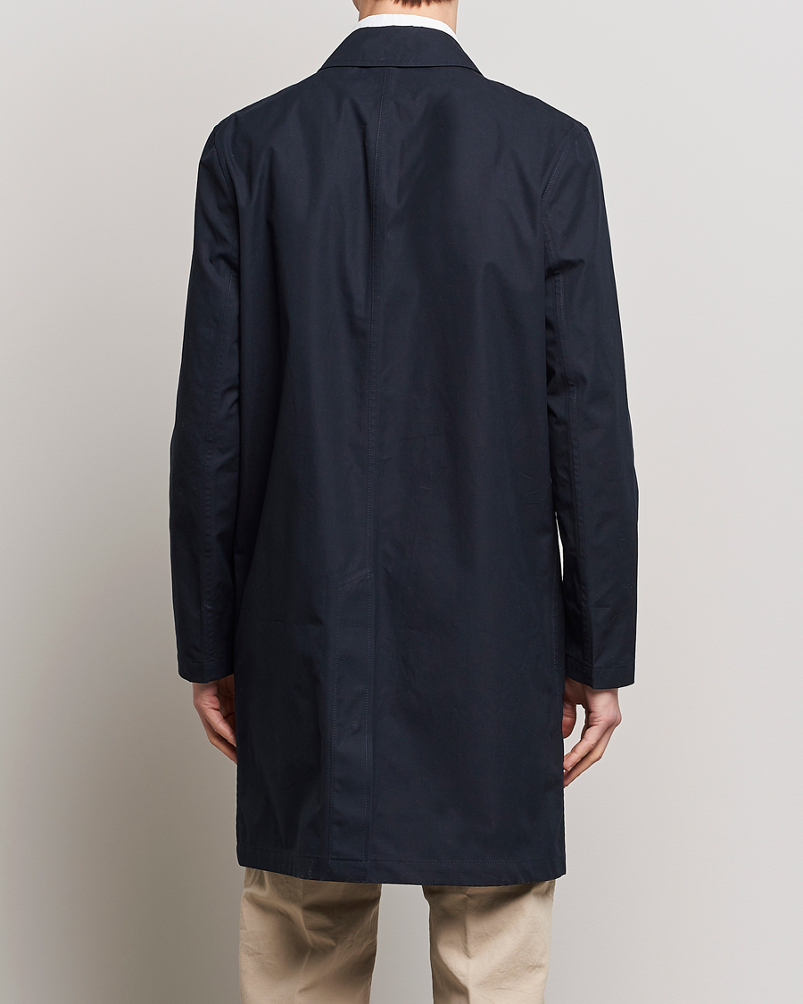 Herre | Jakker | Private White V.C. | Unlined Cotton Ventile Mac Coat 3.0 Midnight