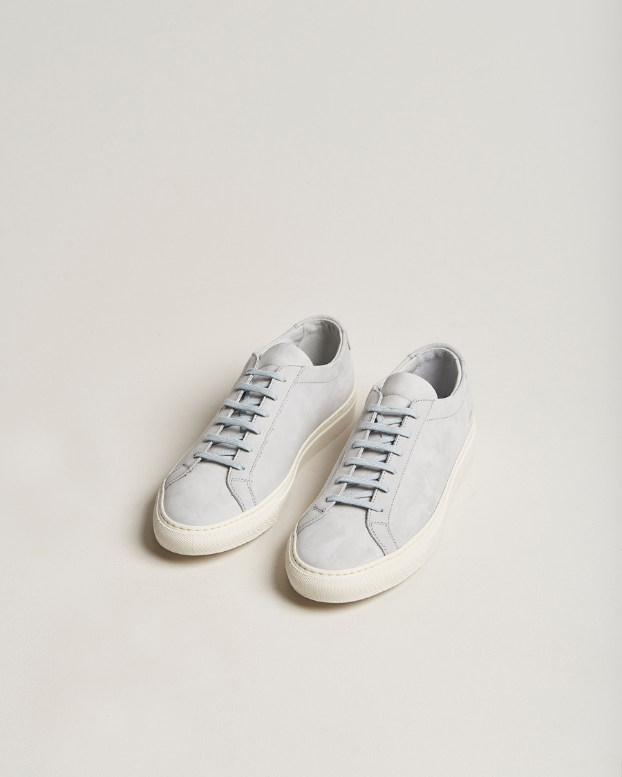 Herre | | Common Projects | Original Achilles Nubuck Sneaker Grey