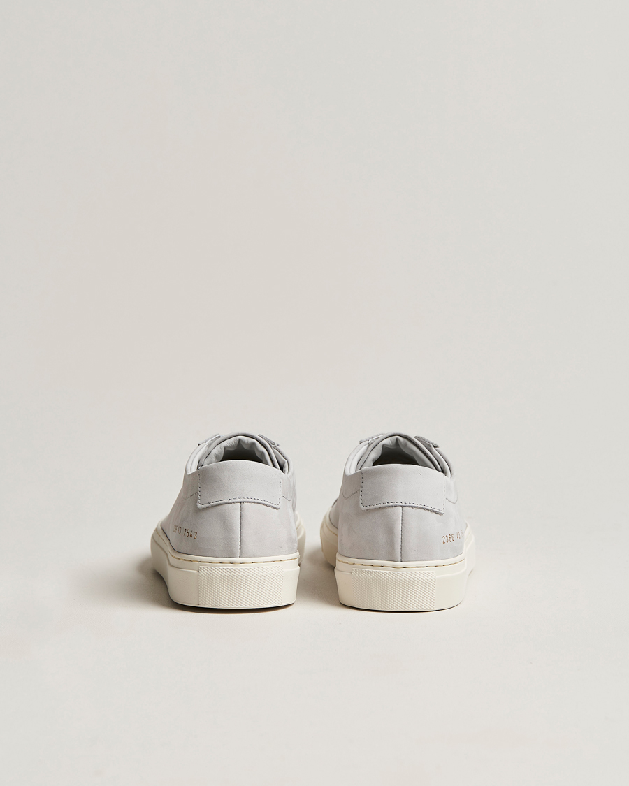 Herre | Common Projects Original Achilles Nubuck Sneaker Grey | Common Projects | Original Achilles Nubuck Sneaker Grey