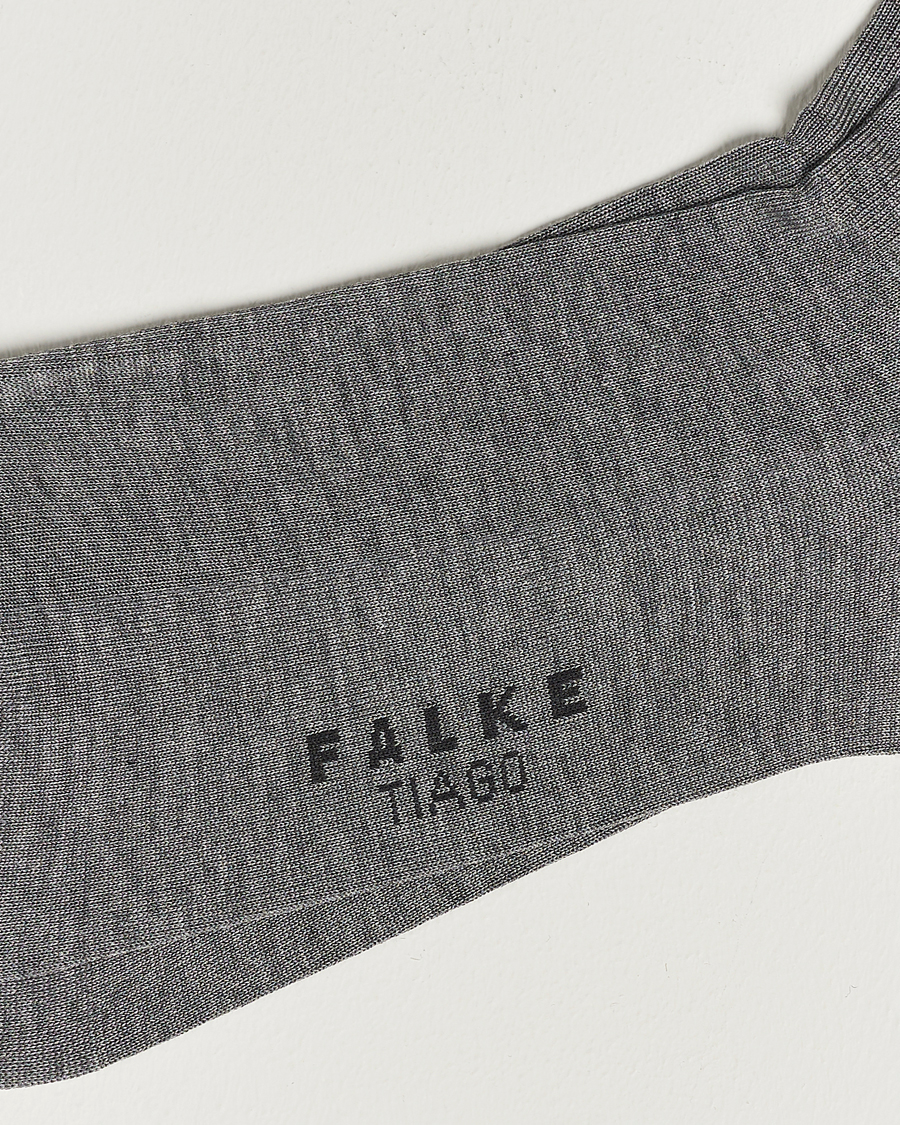 Herre |  | Falke | Tiago Socks Light Grey Melange