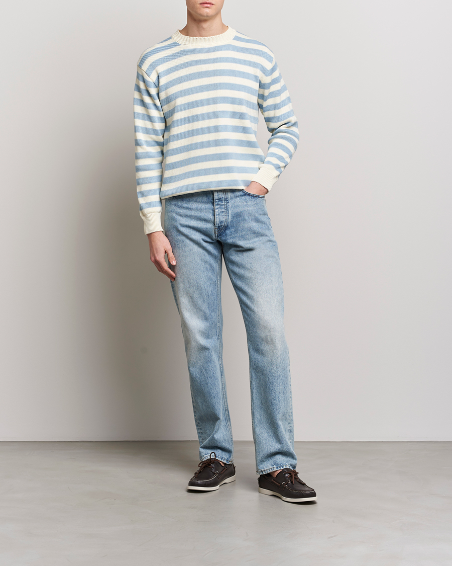 Herre | Gensere | Peregrine | Richmond Organic Cotton Sweater Seafoam