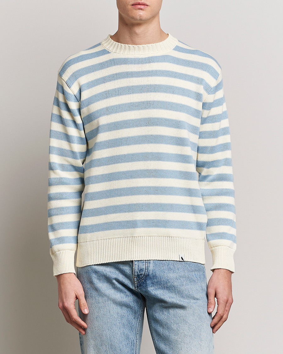 Herre | Gensere | Peregrine | Richmond Organic Cotton Sweater Seafoam