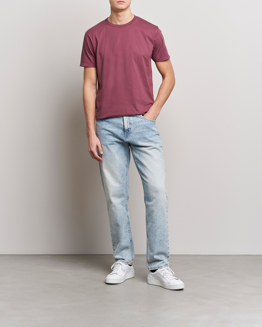 Herre | T-Shirts | Colorful Standard | Classic Organic T-Shirt Dusty Plum