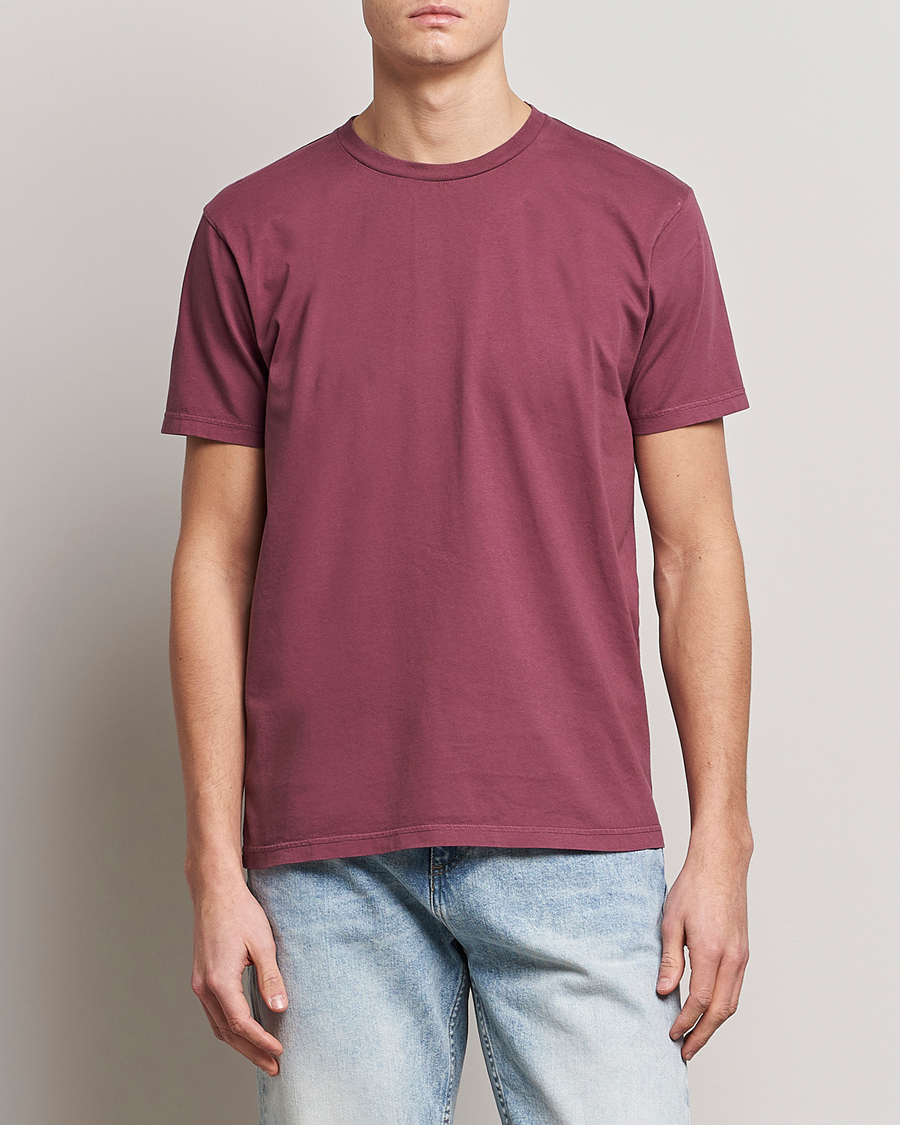 Herre | T-Shirts | Colorful Standard | Classic Organic T-Shirt Dusty Plum