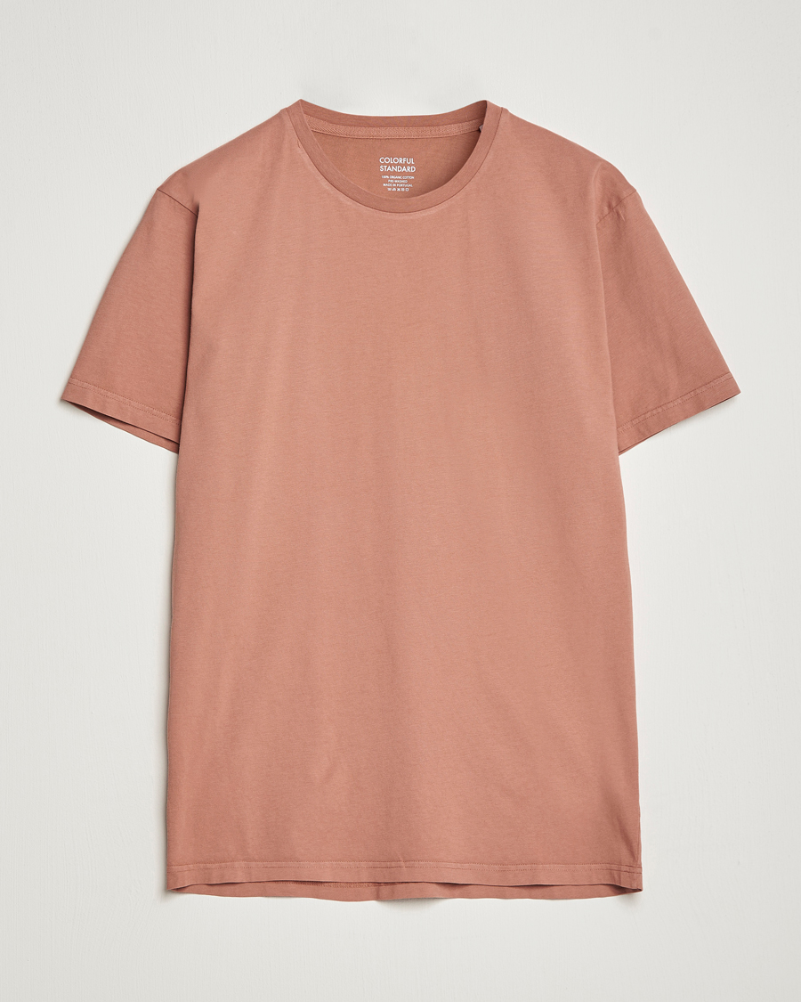 Herre | T-Shirts | Colorful Standard | Classic Organic T-Shirt Rosewood Mist